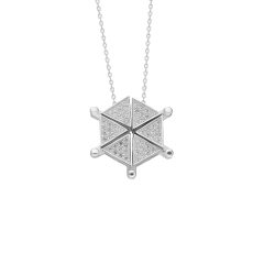 Tria Mıknatıs Kolye 718908 Silver