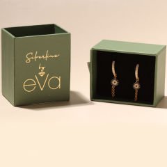 Halka ve Zincir Küpe 717086 Gold