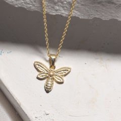 Bee Kolye 718919 Gold