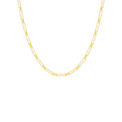 Zirkon Taşlı Zincir 718920 Gold