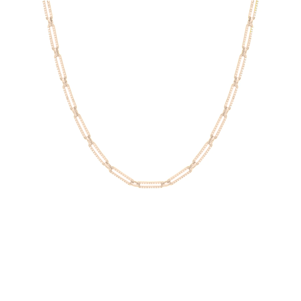 Zirkon Taşlı Zincir 718920 Rose