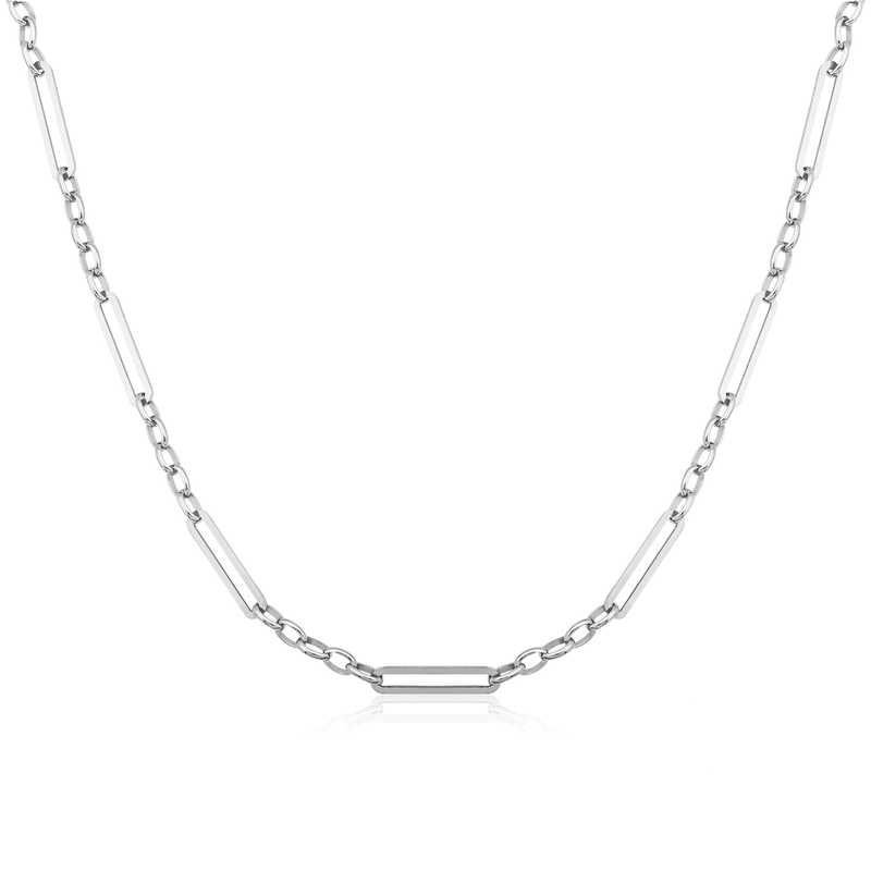 Gümüş 5+1 Halka Zincir