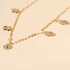 Fatıma Kolye 718927 Gold