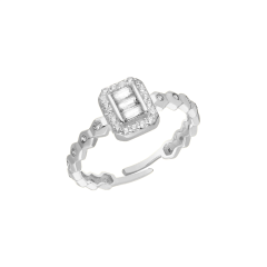 Baget Yüzük 718852 Silver