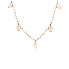 Fatıma Kolye 718927 Rose