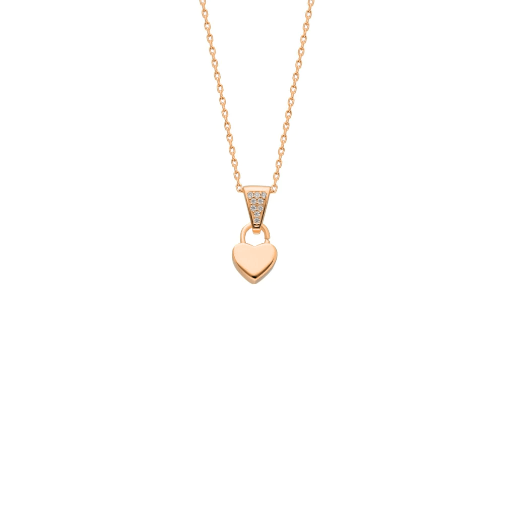 Kalp Kolye 718933 Rose