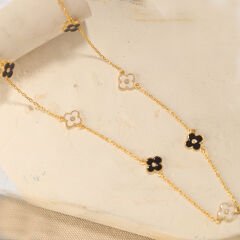 Çiçek Kolye 718935 Gold