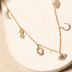 Charm Kolye 718938 Gold