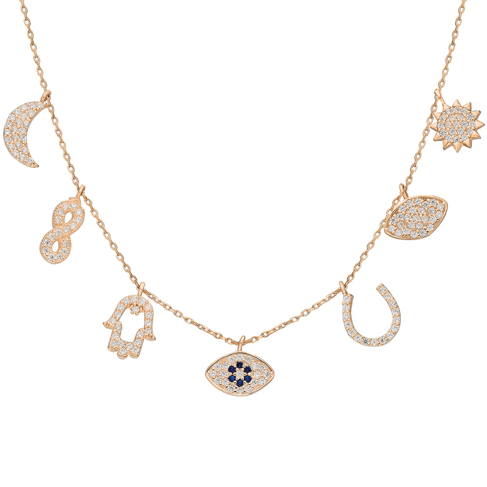 Charm Kolye 718938 Rose