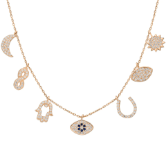Charm Kolye 718938 Rose