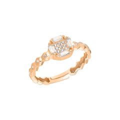 Zirkon Taşlı Yüzük 718865 Rose