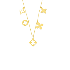 Linda Gümüş Kolye 718957 Gold