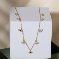 Blue Eyes Kolye 718945 Gold