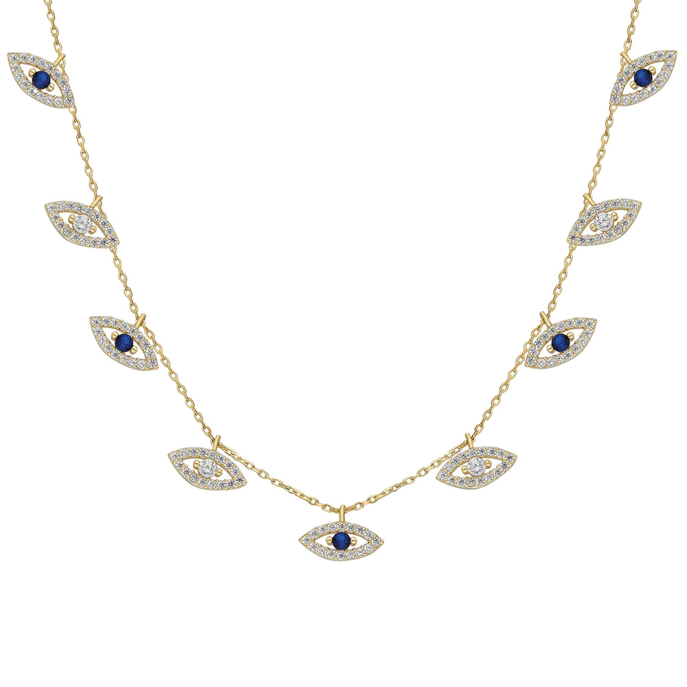 Blue Eyes Kolye 718945 Gold