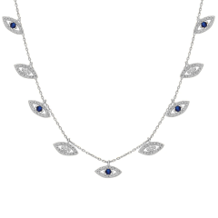 Blue Eyes Kolye 718945 Silver