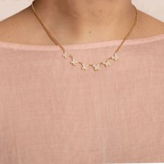 Grace Kelebek Kolye 718981 Gold