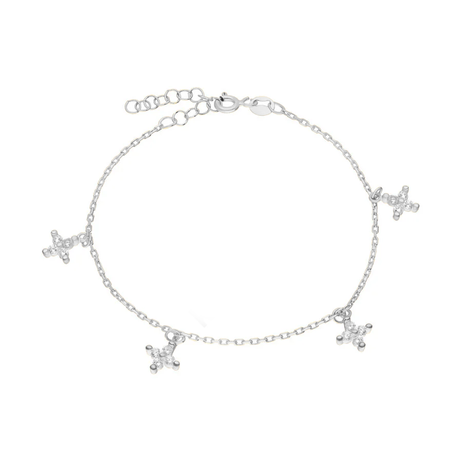Çiçek Bileklik 718522 Silver
