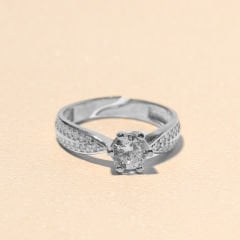 Taşlı Yüzük 718838 Silver