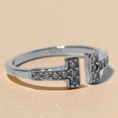 T Yüzük 718837 Silver