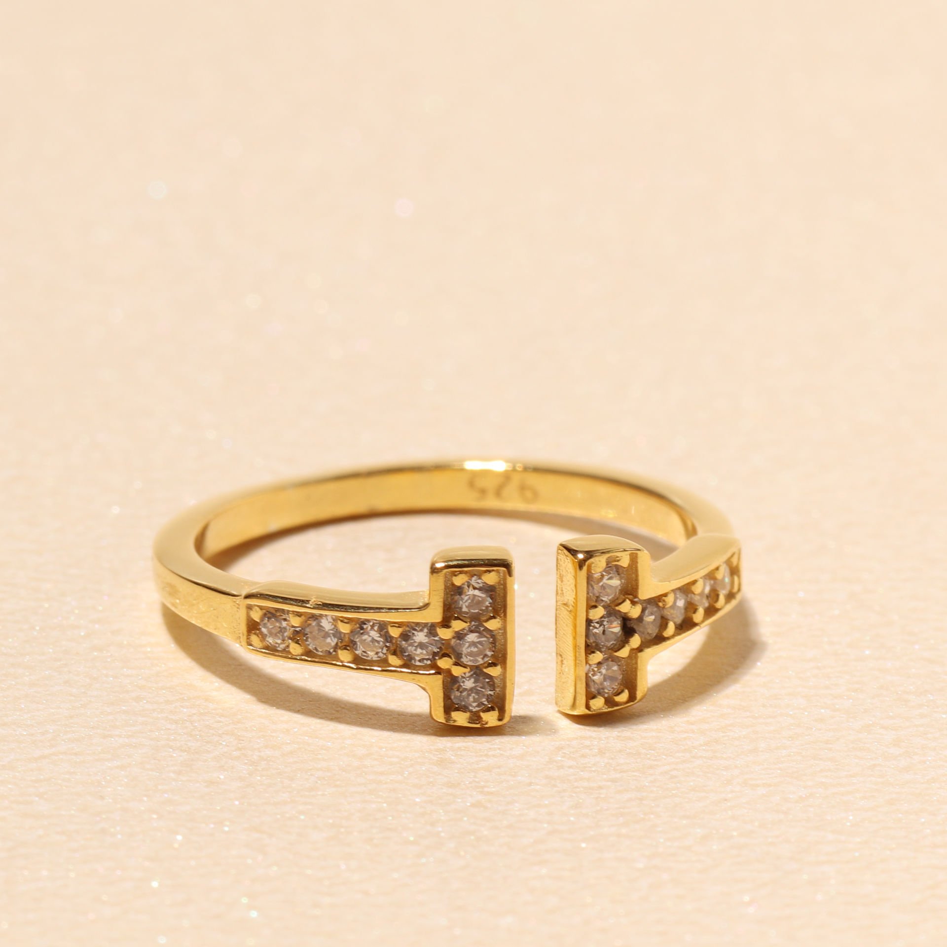 T Yüzük 718837 Gold