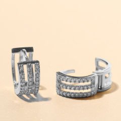 3 Sırataşlı Küpe 717114 Silver