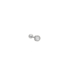 Zirkon Piercing 717121 Silver