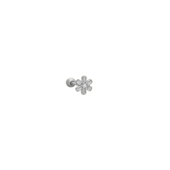 Çiçek Piercing 717125 Silver