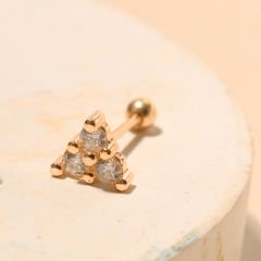 Üçgen Piercing 717126 Silver