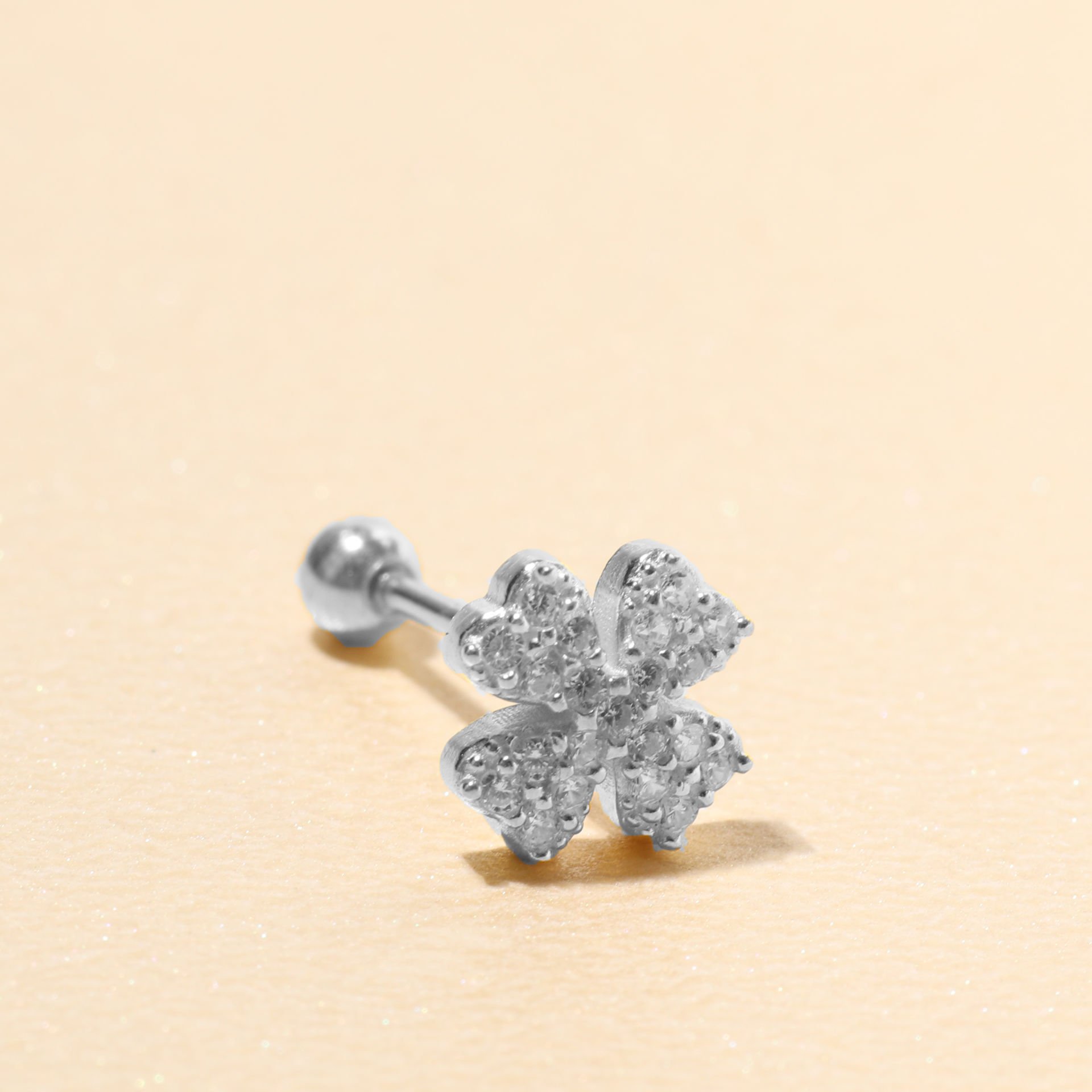 Yonca Piercing 717130 Silver