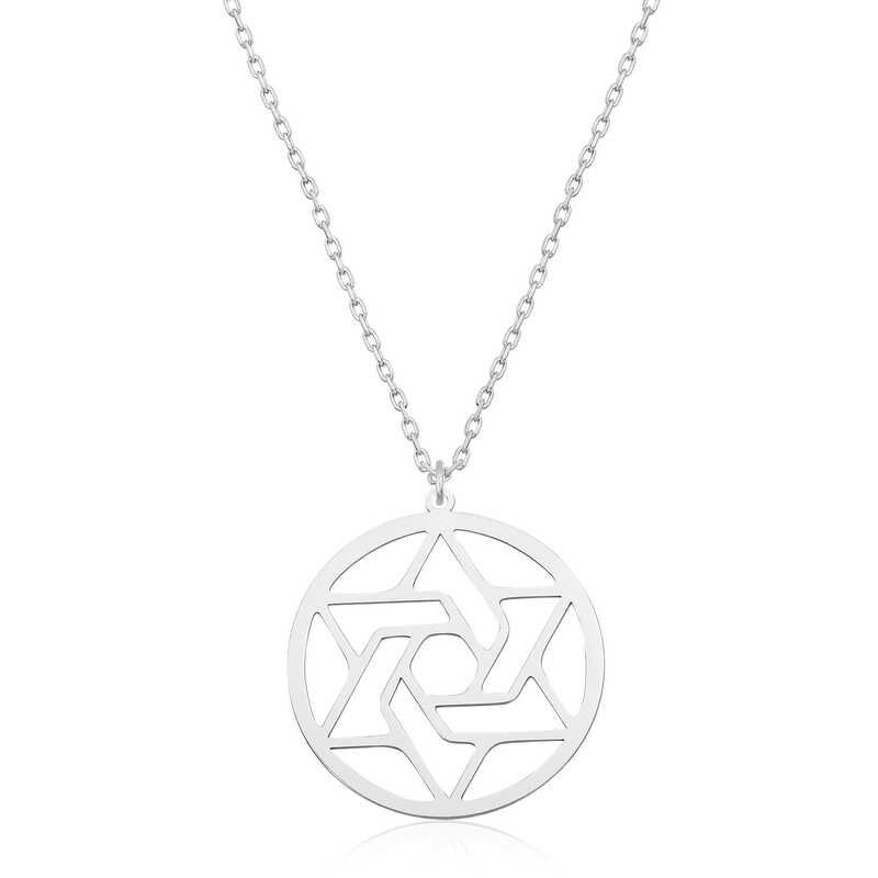 Gümüş Çember Bayan Kolye