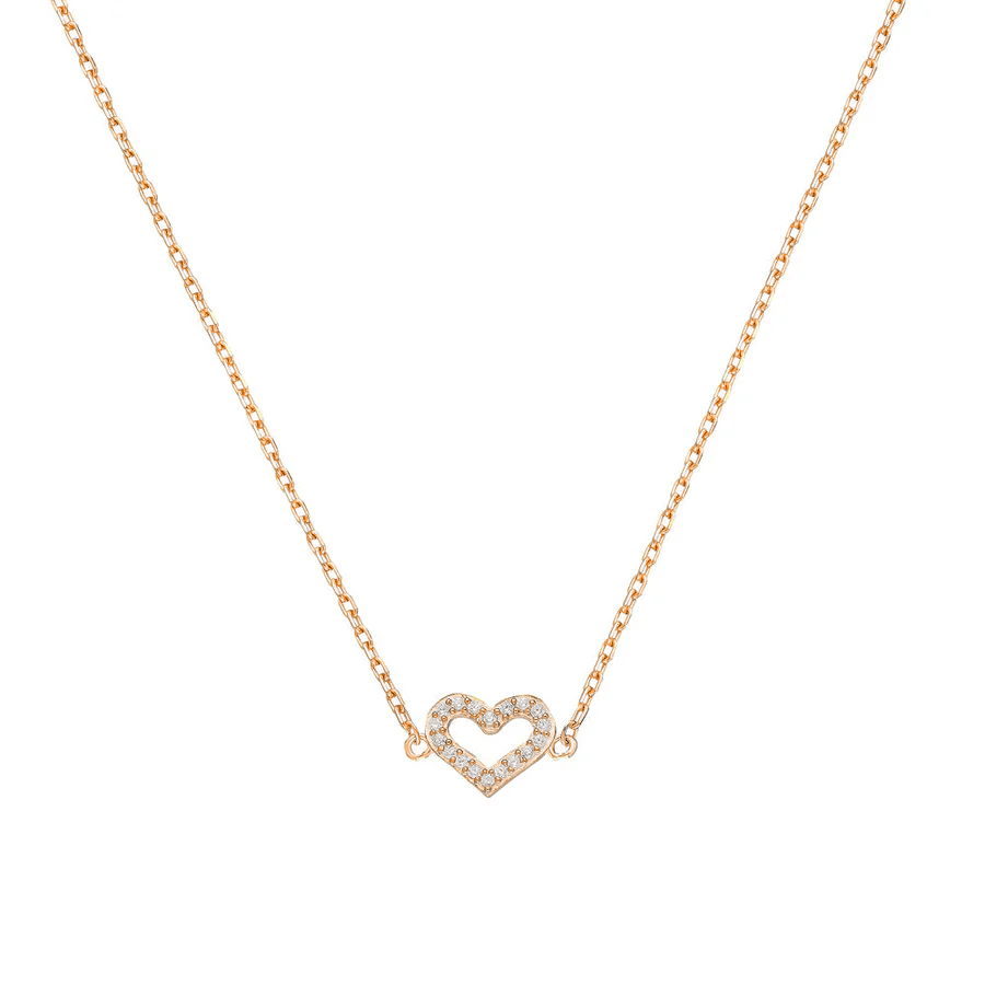 Kalp Kolye 718012 Rose
