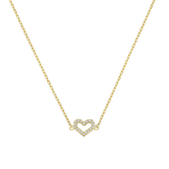 Kalp Kolye 718012 Gold