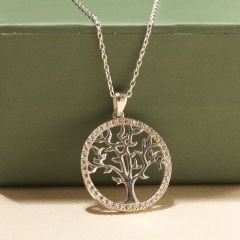 Ağaç Kolye 718016 Silver