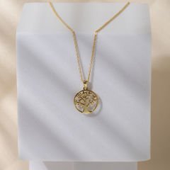 Ağaç Kolye 718016 Gold