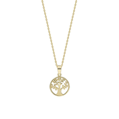 Ağaç Kolye 718016 Gold