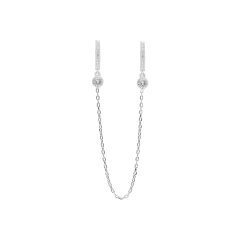 Double String Küpe 719904 Rose