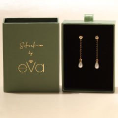 İncili Askılı küpe 717136 Gold