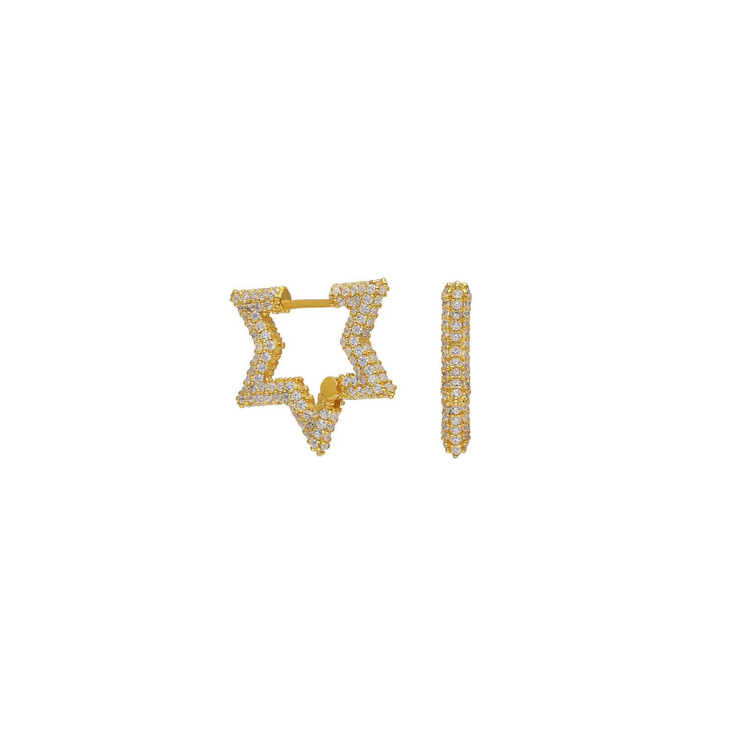 Yıldız Küpe 719896 Gold
