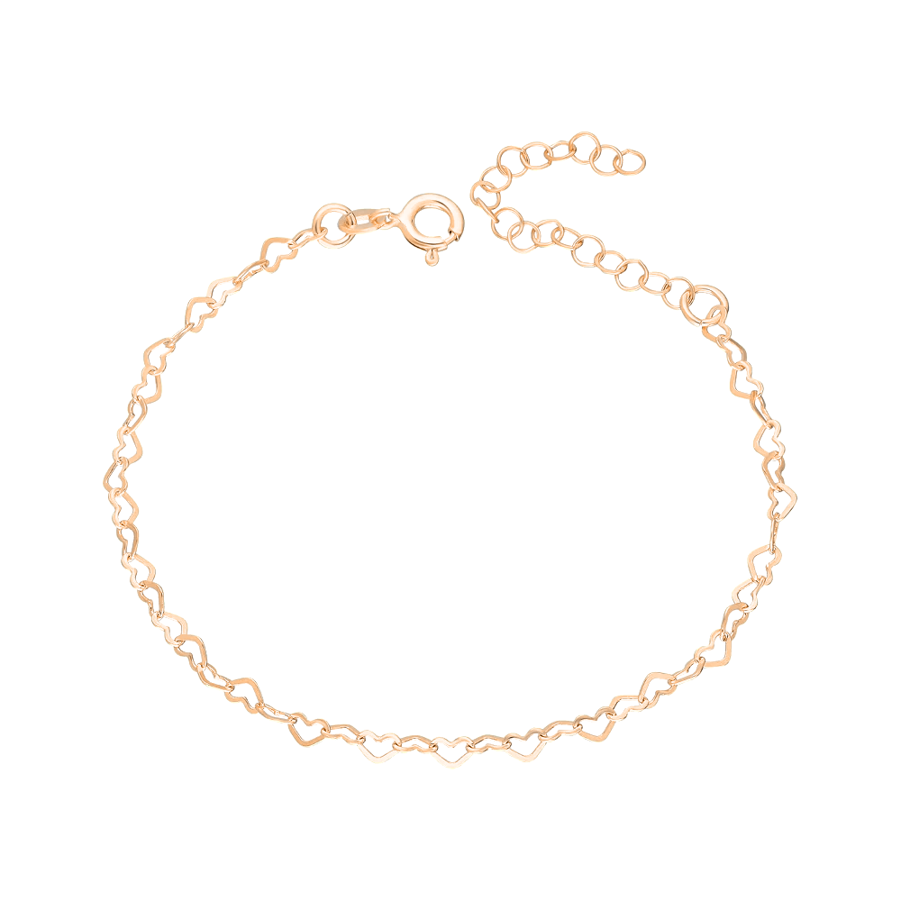 Zincir Kalp Halhal 718529 Rose