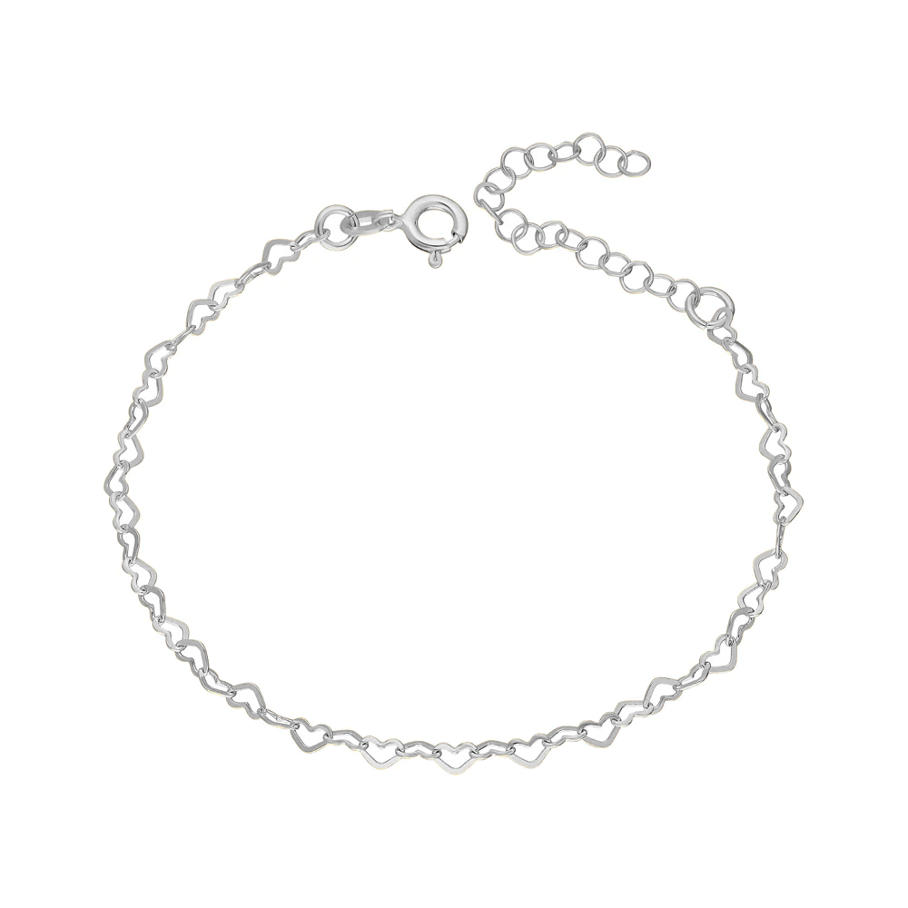 Zincir Kalp Halhal 718529 Silver