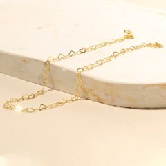 Zincir Kalp Halhal 718529 Gold