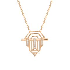 Geometrik Kolye 718019 Rose