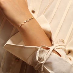 Fiyonk Bileklik 718533 Gold