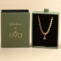 Pullu ve Taşlı Bileklik 718534 Gold