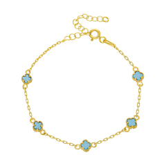 Mavi Yonca Bileklik 718537 Gold