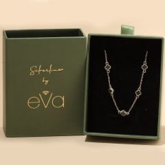 Yeşil Yonca Bileklik 718538 Silver