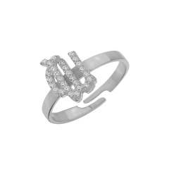 Başak Burcu Yüzük 719405 Silver
