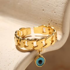 Zincir Yüzük 719355 Gold