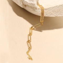 Isabel Zincir Bileklik 719113 Gold