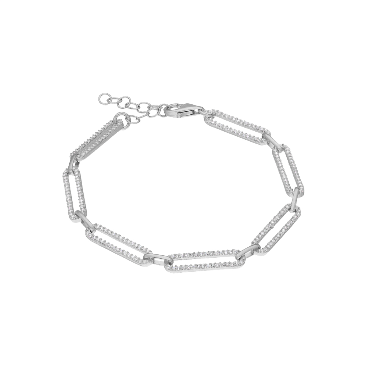 Isabel Zincir Bileklik 719113 Silver